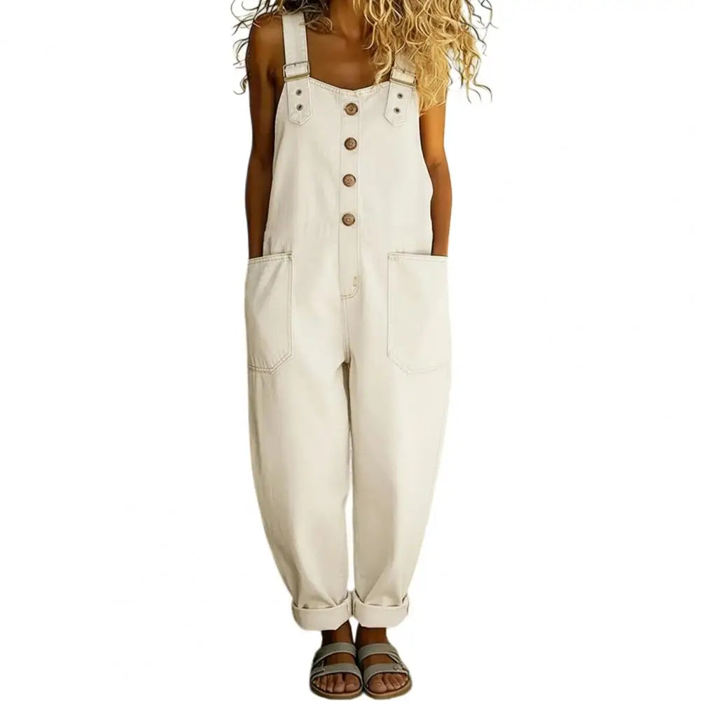 The Brooklyn Wide-Leg Denim Overalls from the Lavishly Me Edit at Lavishly Me