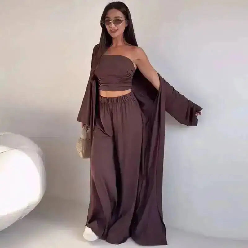 The Riviera Three-Piece Lounge Set from the Everyday Luxe at Lavishly Me