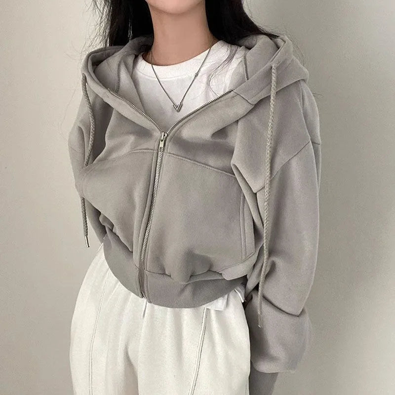The Seoul Fleece-Lined Zip Hoodie from the Lavishly Me Edit at Lavishly Me