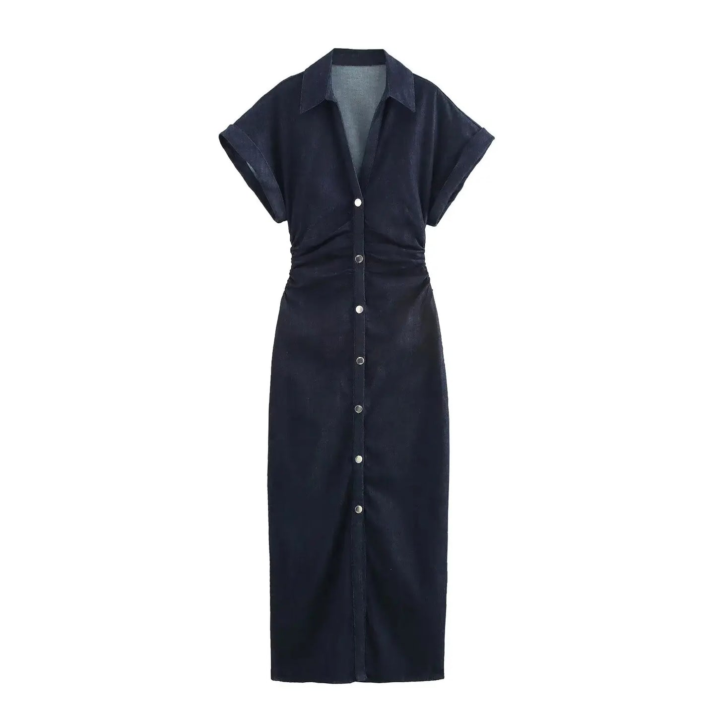 The Studio 1975 Denim Midi Dress from the Lavishly Me Edit at Lavishly Me