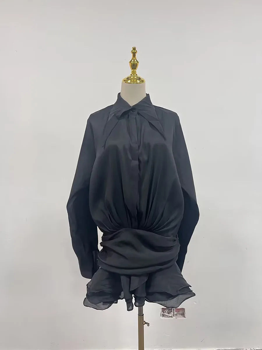 The Kensington Ruffle Dress from the Soft & Sophisticated at Lavishly Me