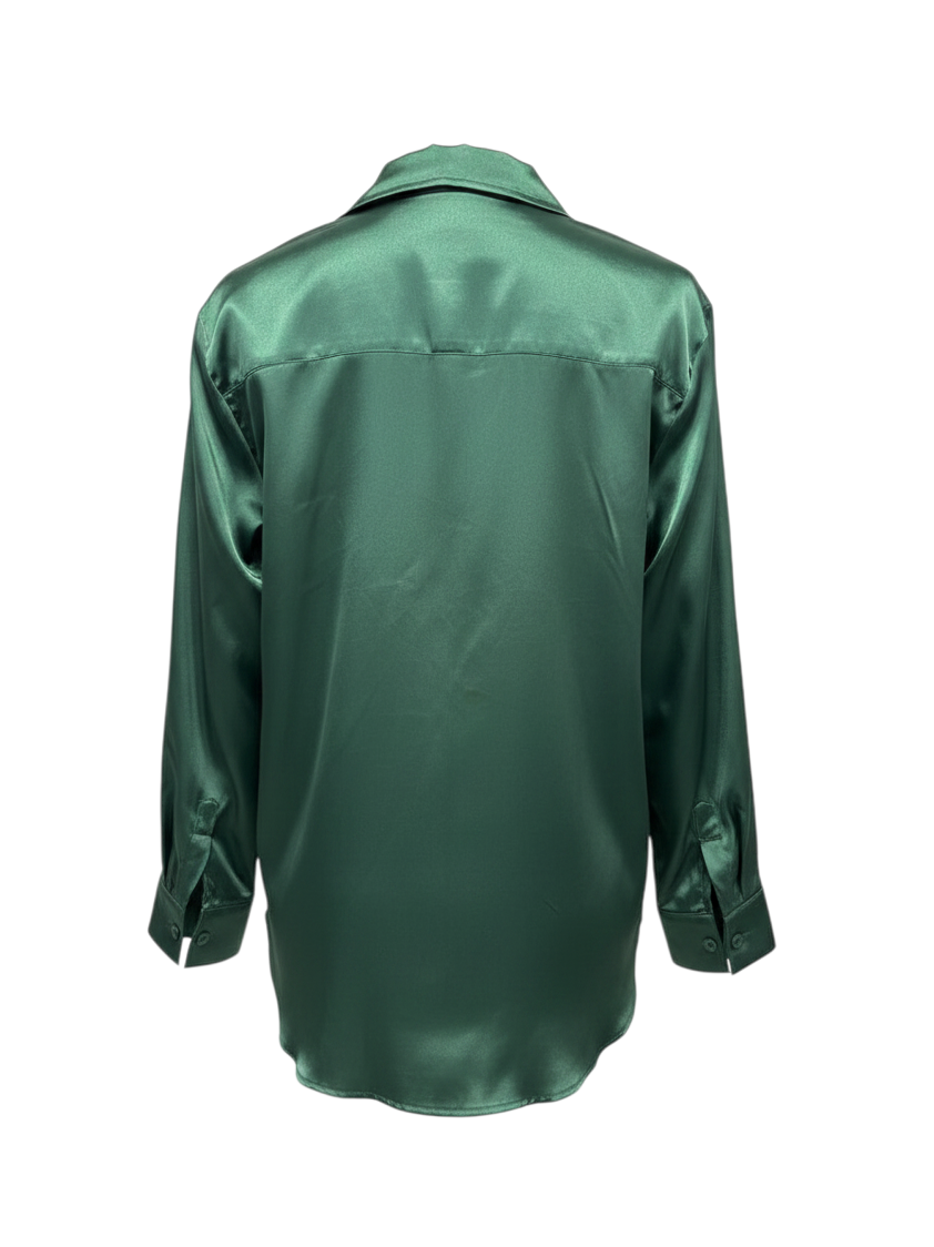 The Laurent Satin Button-Down from the Lavishly Me Edit at Lavishly Me