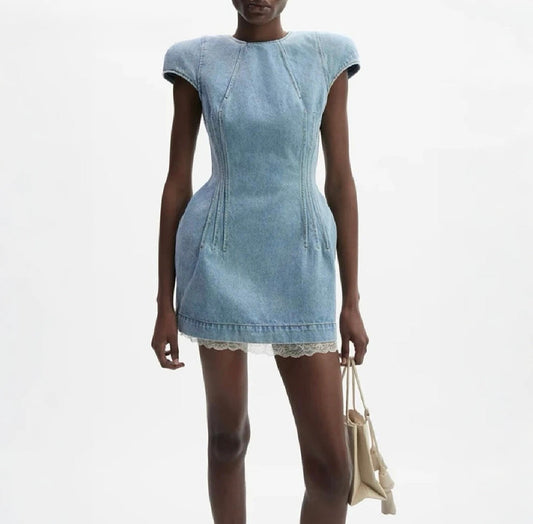The Soho Denim Dress from the Lavishly Me Edit at Lavishly Me