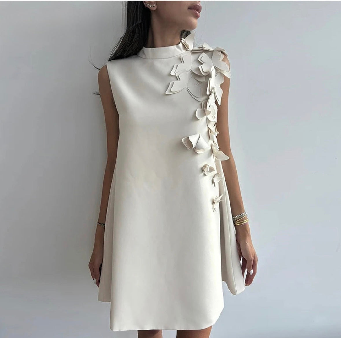 The Marielle Appliqué Dress