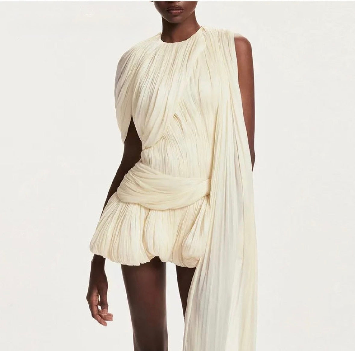 The Noir Veil Mini Dress from the After Dark at Lavishly Me