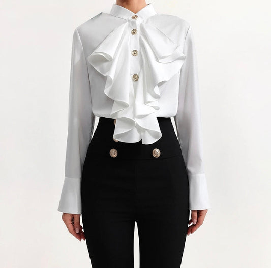 The Parisian Fold Blouse