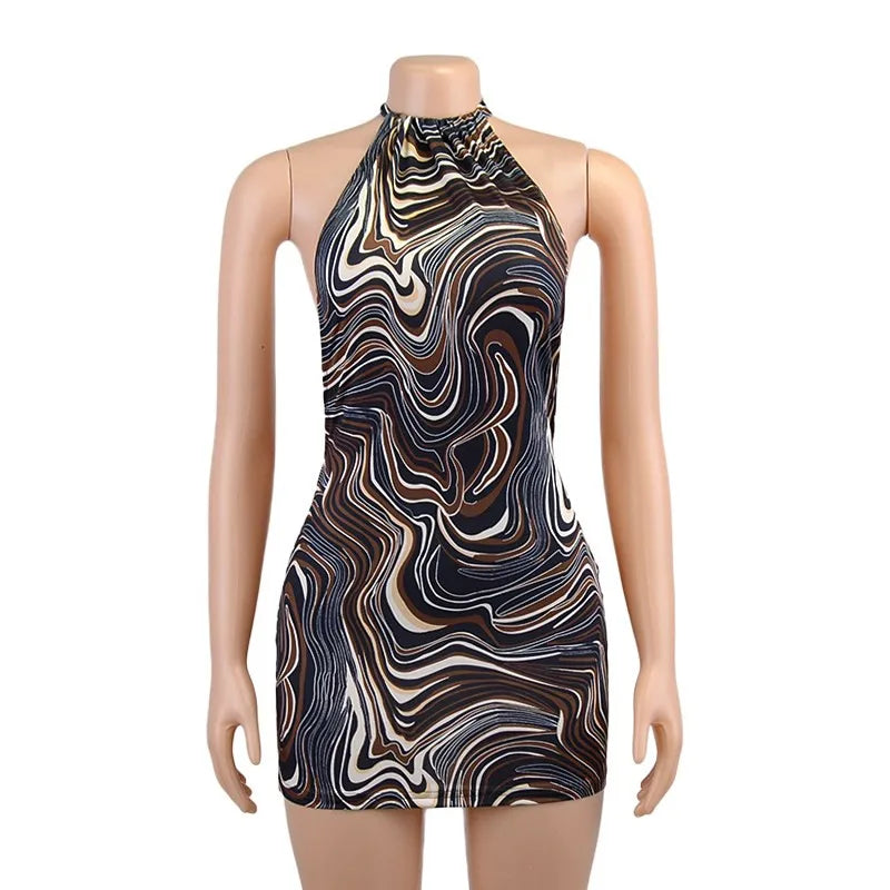 The Noir Halo Mini Dress from the After Dark at Lavishly Me