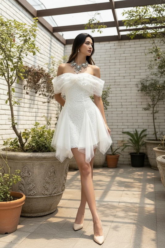 The Ivory Romance Dress 2 from the Lavishly Me Edit at Lavishly Me
