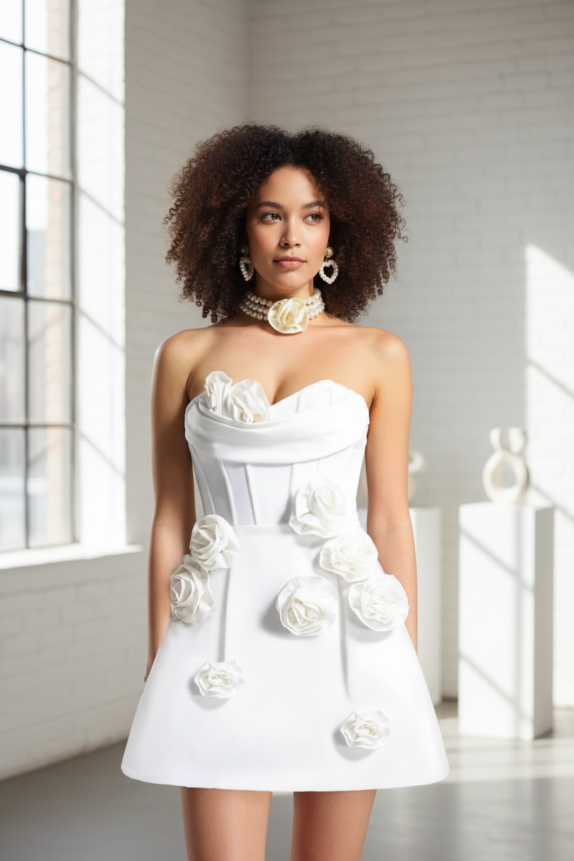 The Aurelia Appliqué Dress from the Lavishly Me Edit at Lavishly Me