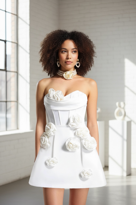 The Aurelia Appliqué Dress from the Lavishly Me Edit at Lavishly Me