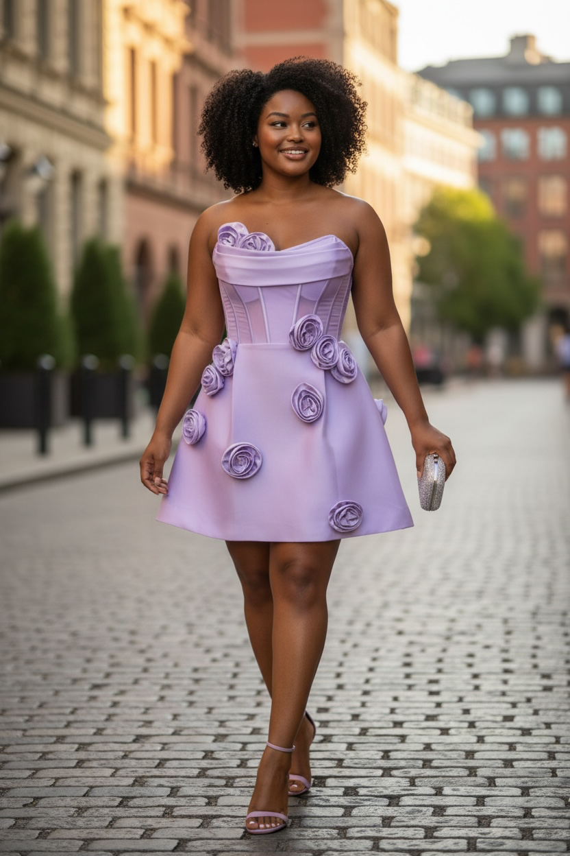The Aurelia Appliqué Dress from the Lavishly Me Edit at Lavishly Me