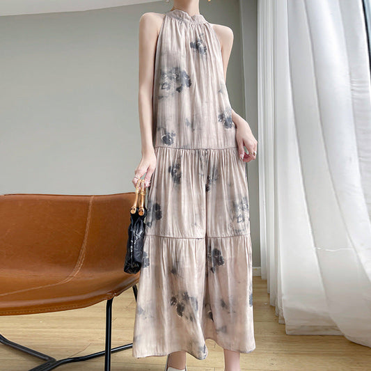 The Selene Silk Halter Dress from the Lavishly Me Edit at Lavishly Me