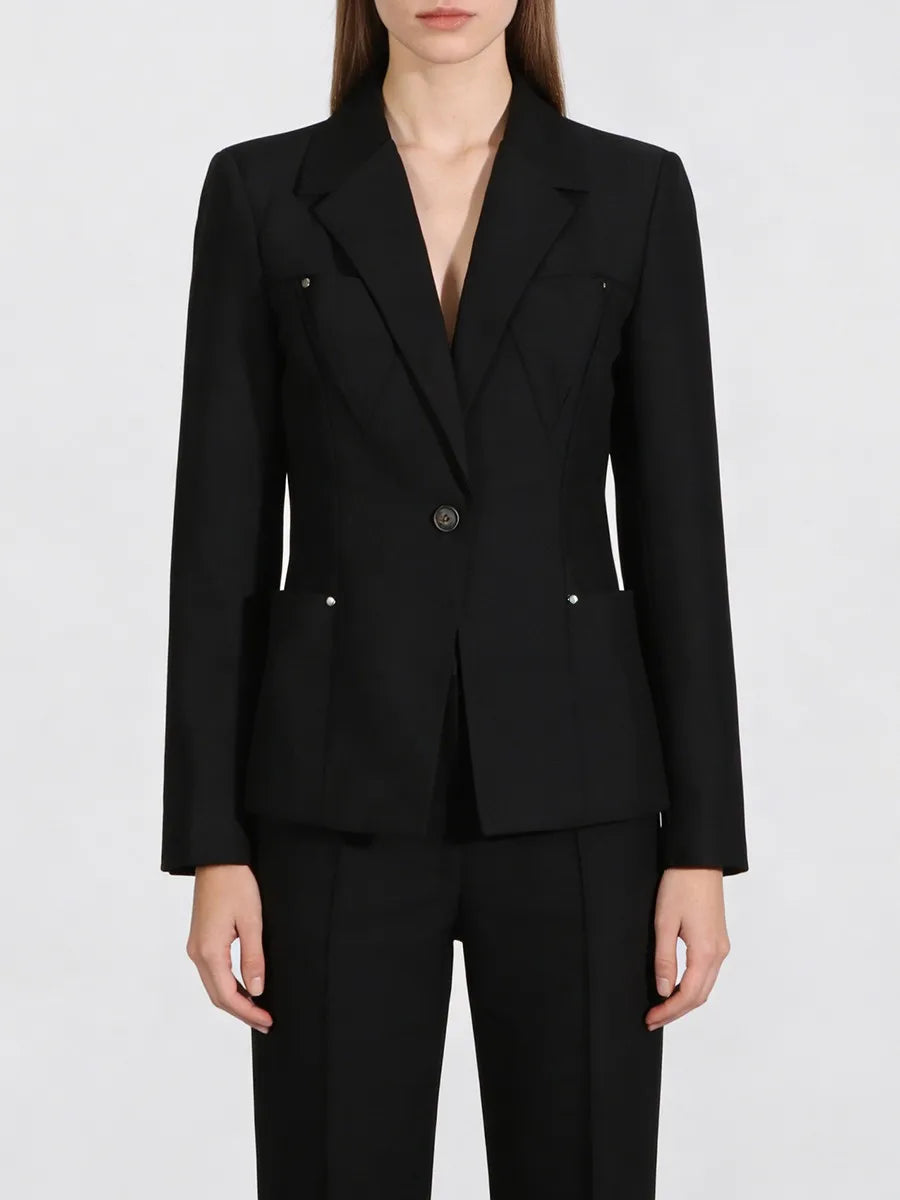 The Onyx Rivet Pocket Blazer from the Boss Energy at Lavishly Me