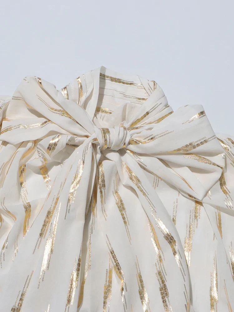 The Celeste Feather-Trim Blouse from the Lavishly Me Edit at Lavishly Me