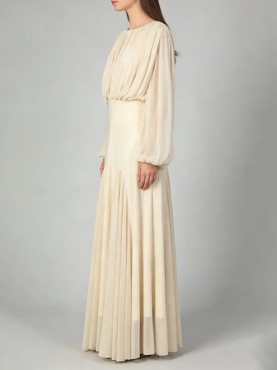The Aurelia Draped Midi Dress from the Lavishly Me Edit at Lavishly Me