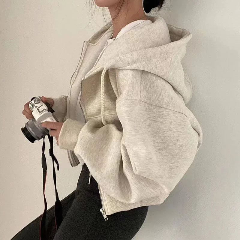 The Seoul Fleece-Lined Zip Hoodie from the Lavishly Me Edit at Lavishly Me