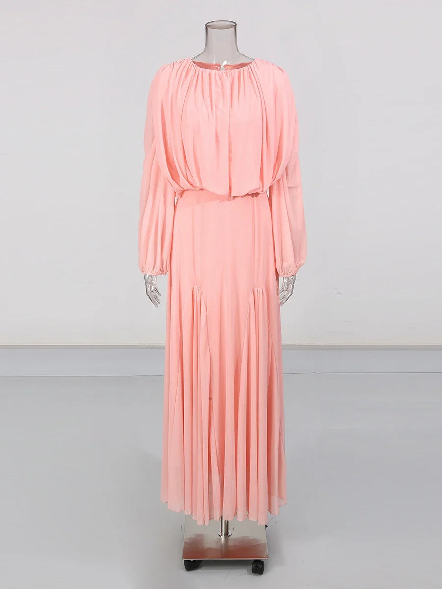The Aurelia Draped Midi Dress from the Lavishly Me Edit at Lavishly Me