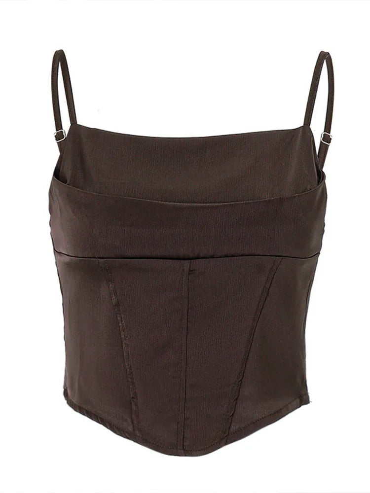 The Valencia Lace-Up Crop Top from the Soft & Sophisticated at Lavishly Me