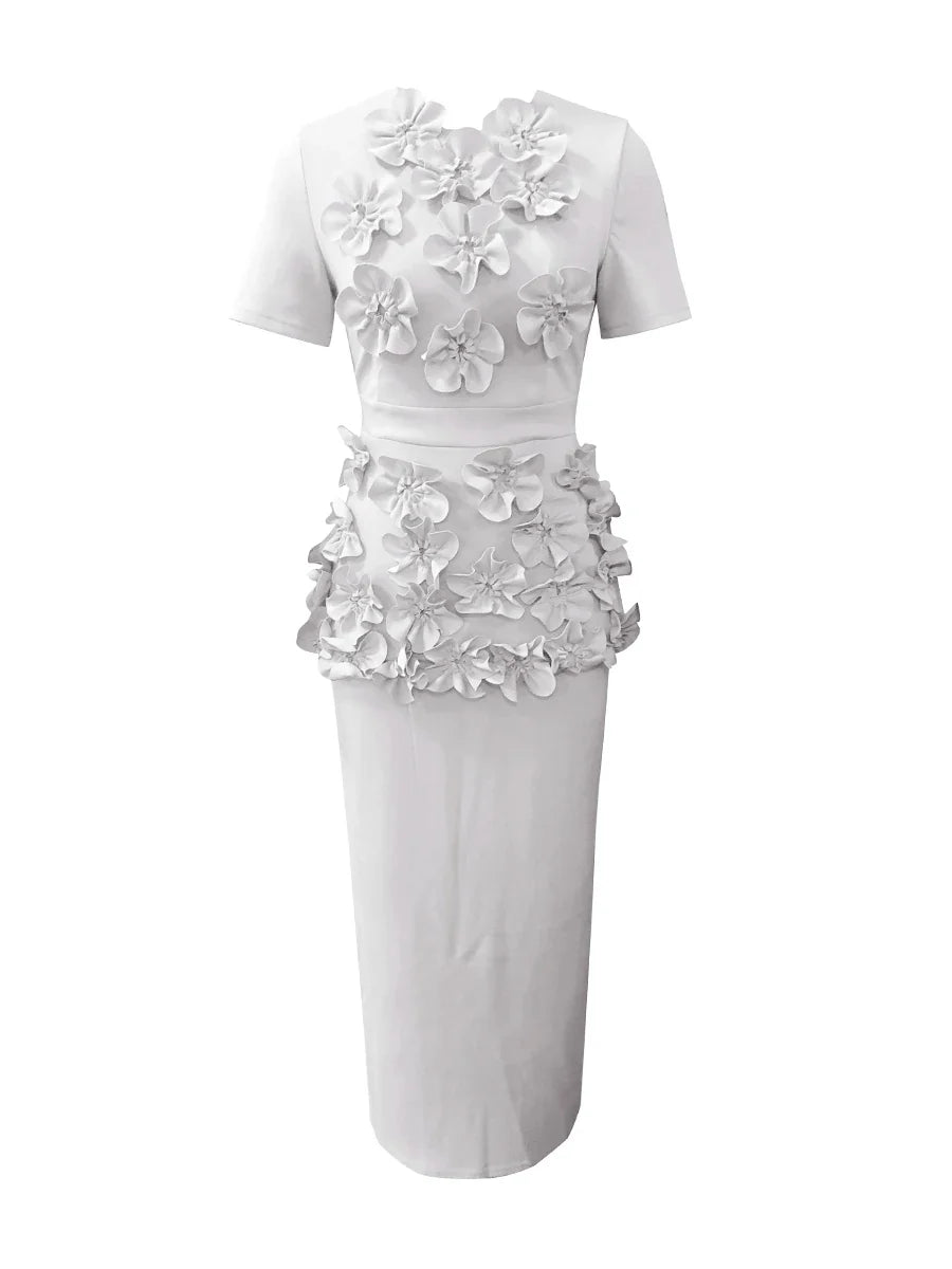 The Florentine Appliqué Skirt Set from the Everyday Luxe at Lavishly Me