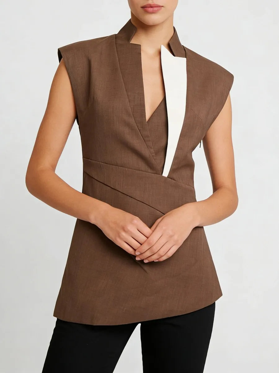 The Avant Colorblock Sculpted Vest from the Lavishly Me Edit at Lavishly Me