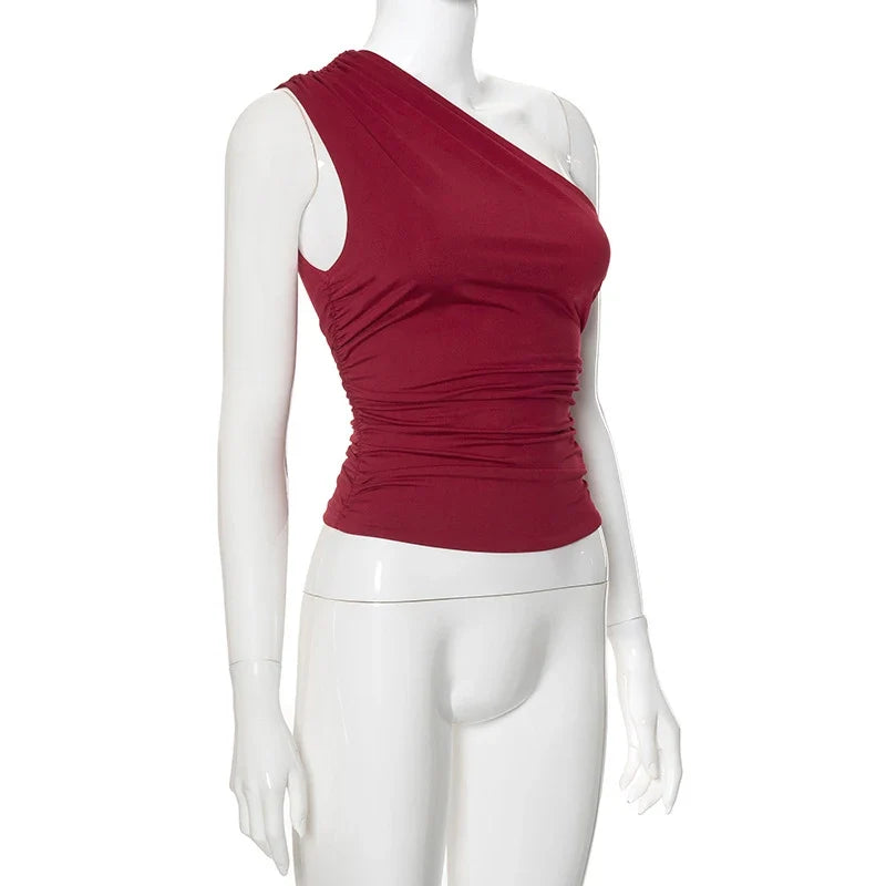 The Sienna One-Shoulder Tank from the Lavishly Me Edit at Lavishly Me