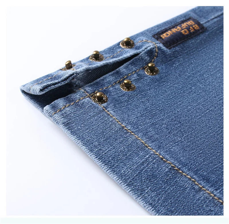 The Soho Split Denim Skirt from the Lavishly Me Edit at Lavishly Me