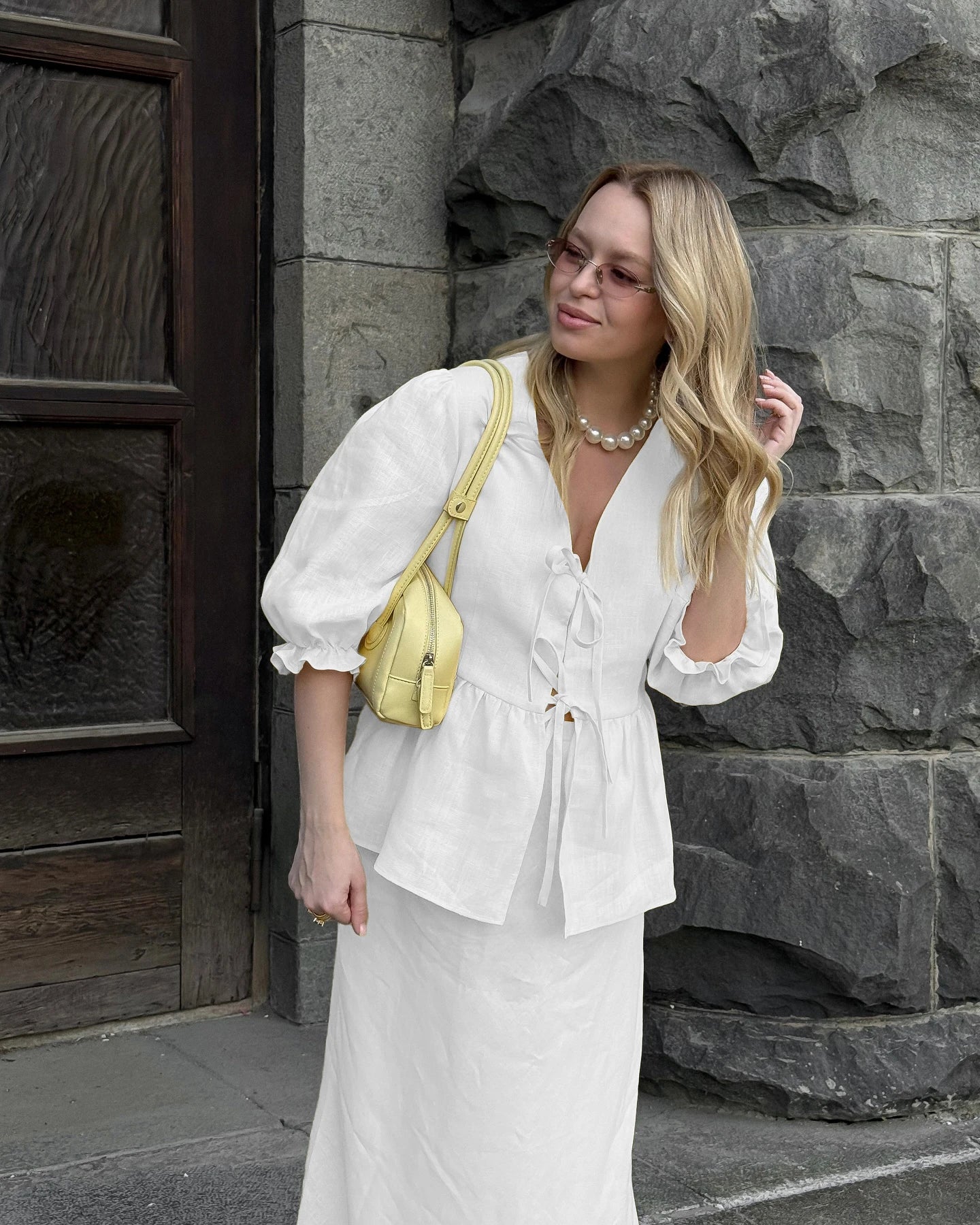 The Savannah Cotton Skirt Set from the Everyday Luxe at Lavishly Me