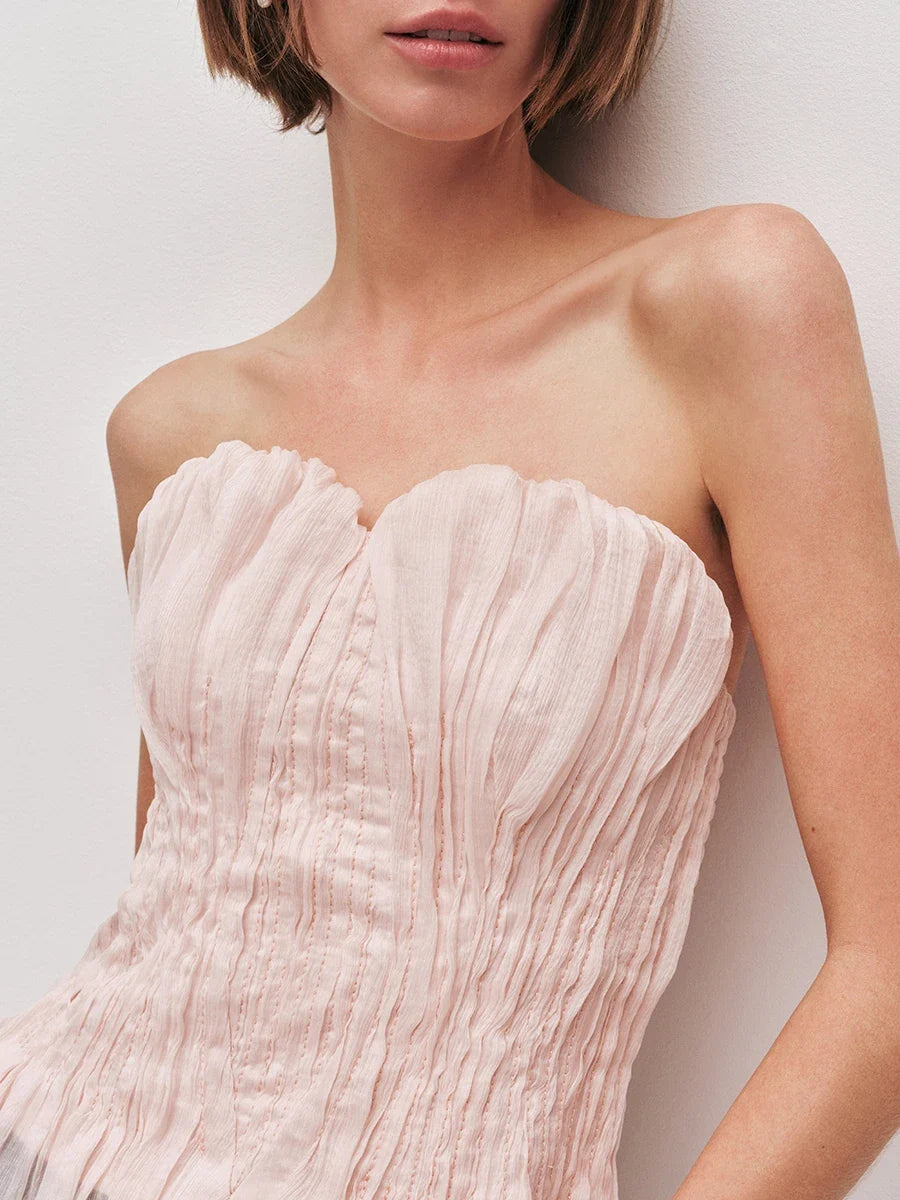 The Camille Sculpted Strapless Vest from the Lavishly Me Edit at Lavishly Me