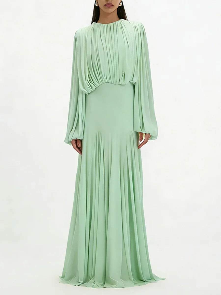 The Aurelia Draped Midi Dress from the Lavishly Me Edit at Lavishly Me