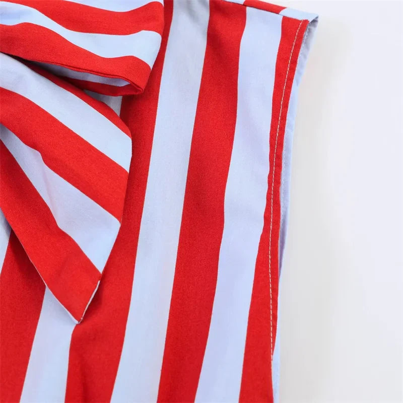 The Monaco Bow Blouse