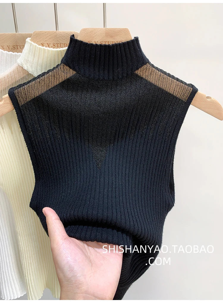 The Metro Mesh Knit Top from the After Dark at Lavishly Me
