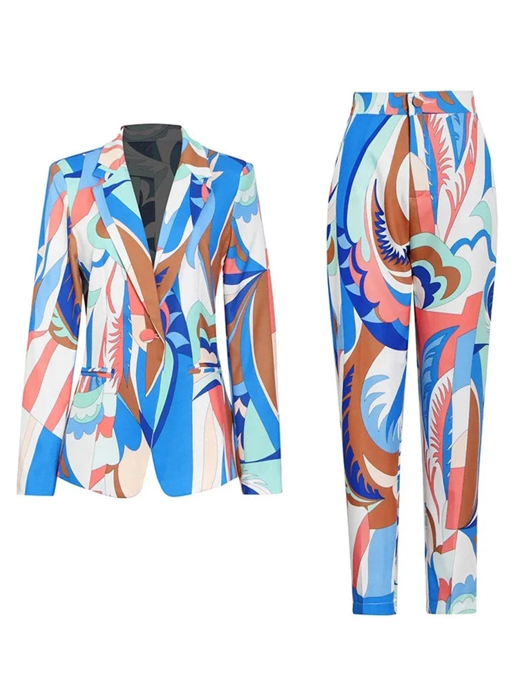 The Kaleidoscope Pant Set from the Everyday Luxe at Lavishly Me