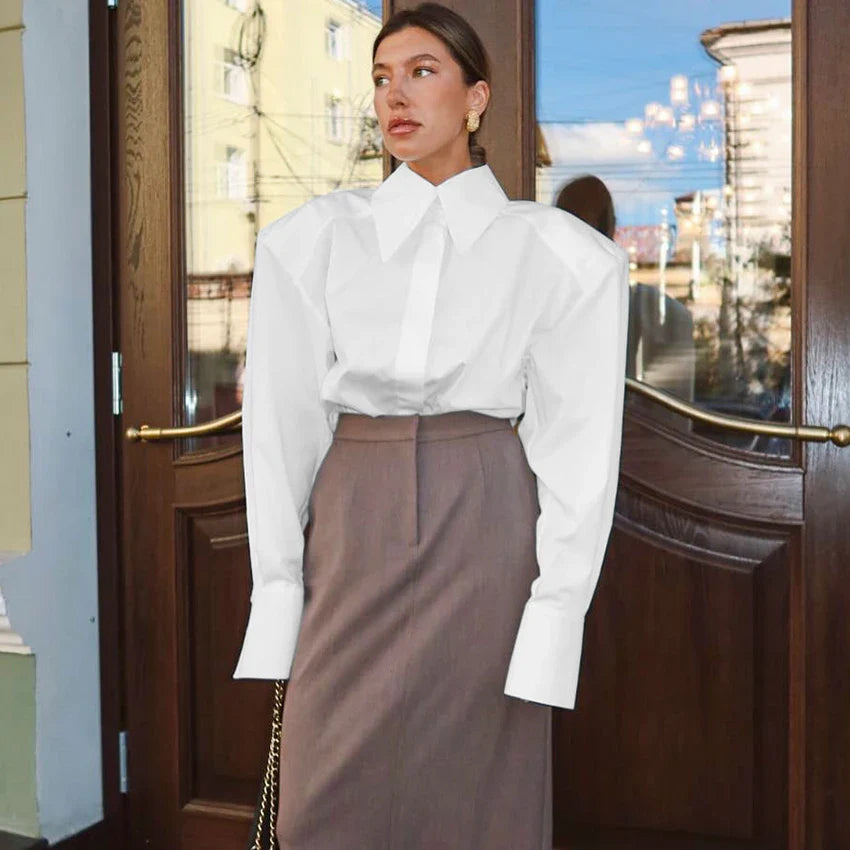 The Madison Puff-Sleeve Blouse