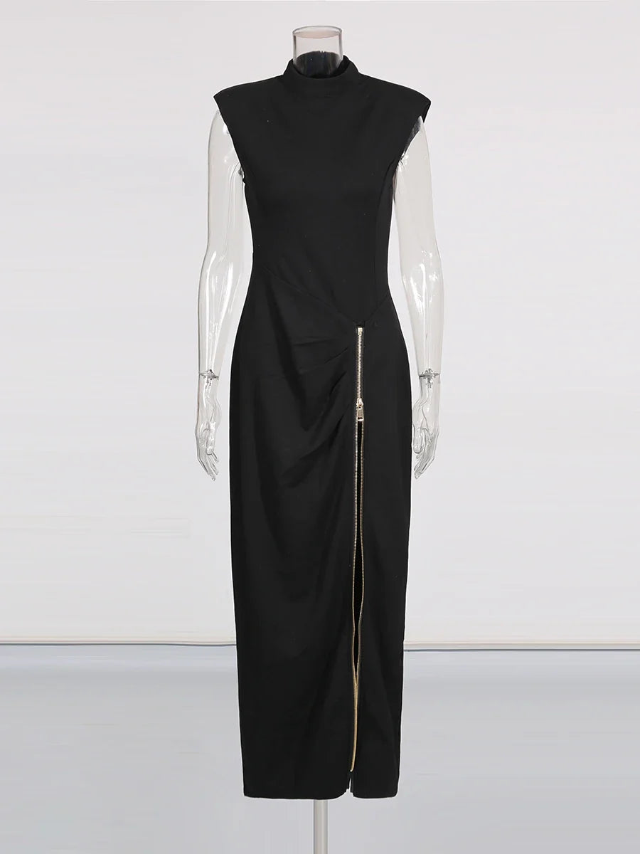 The Marais Sculpted Zip Dress from the Lavishly Me Edit at Lavishly Me
