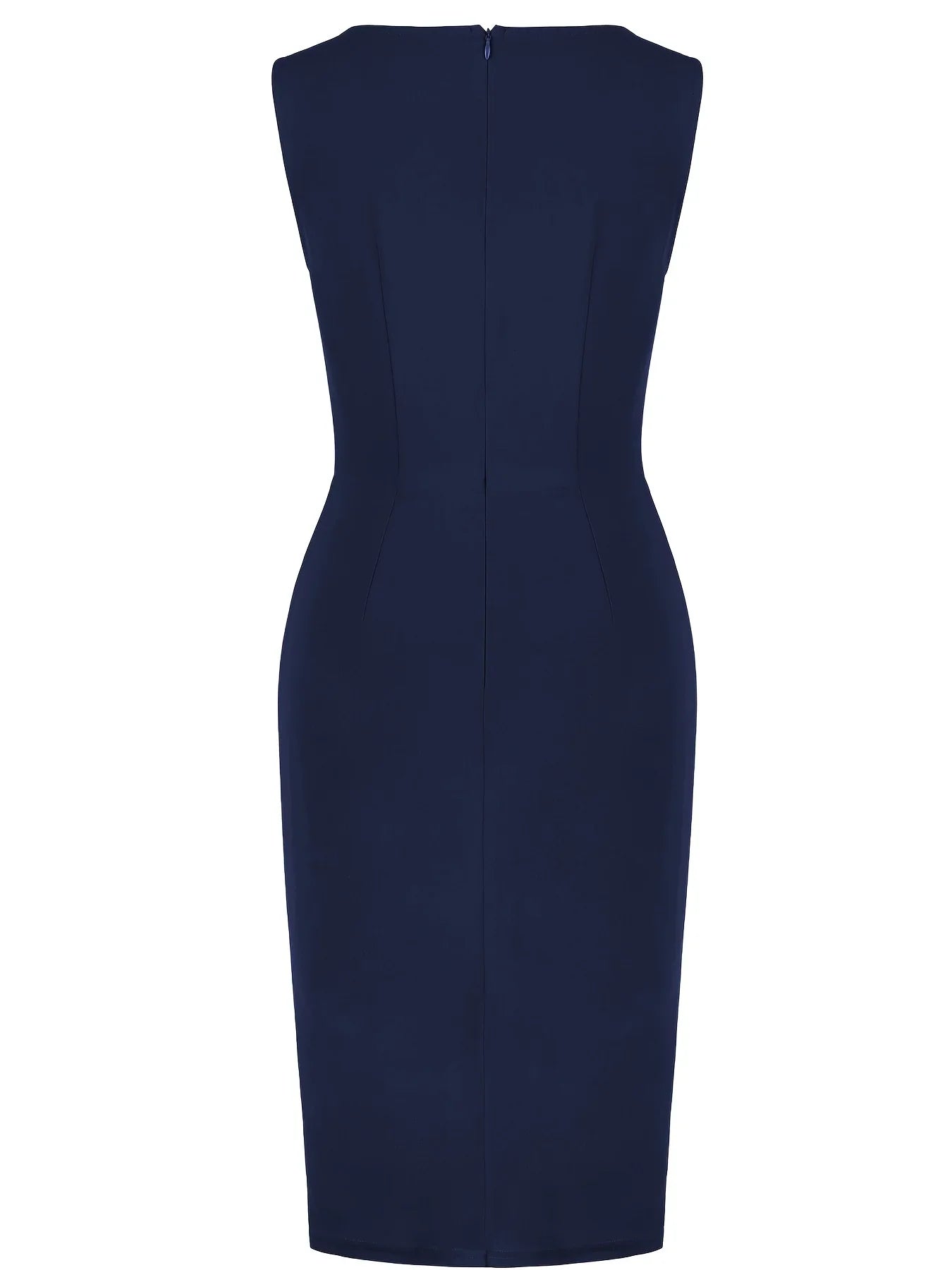 The Vivienne Ruffle Pencil Dress from the Soft & Sophisticated at Lavishly Me