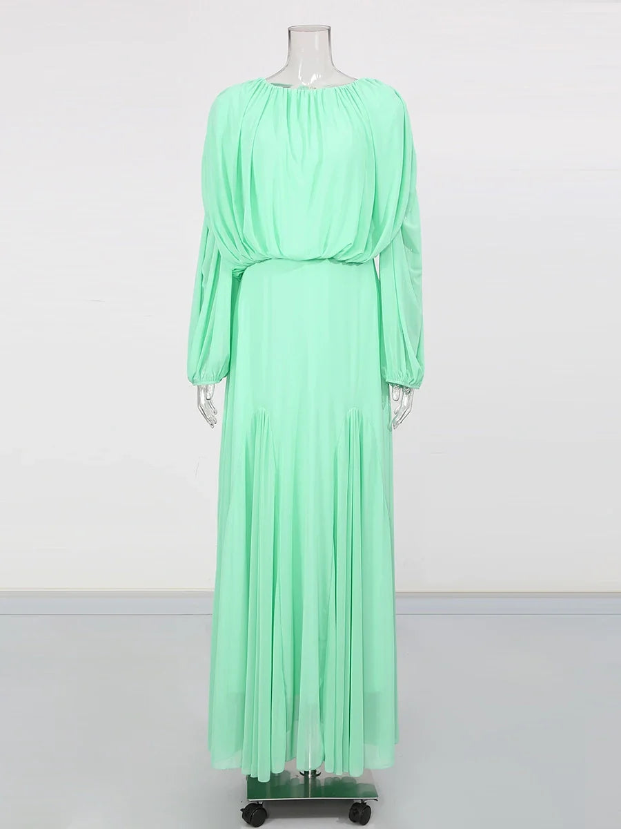 The Aurelia Draped Midi Dress from the Lavishly Me Edit at Lavishly Me