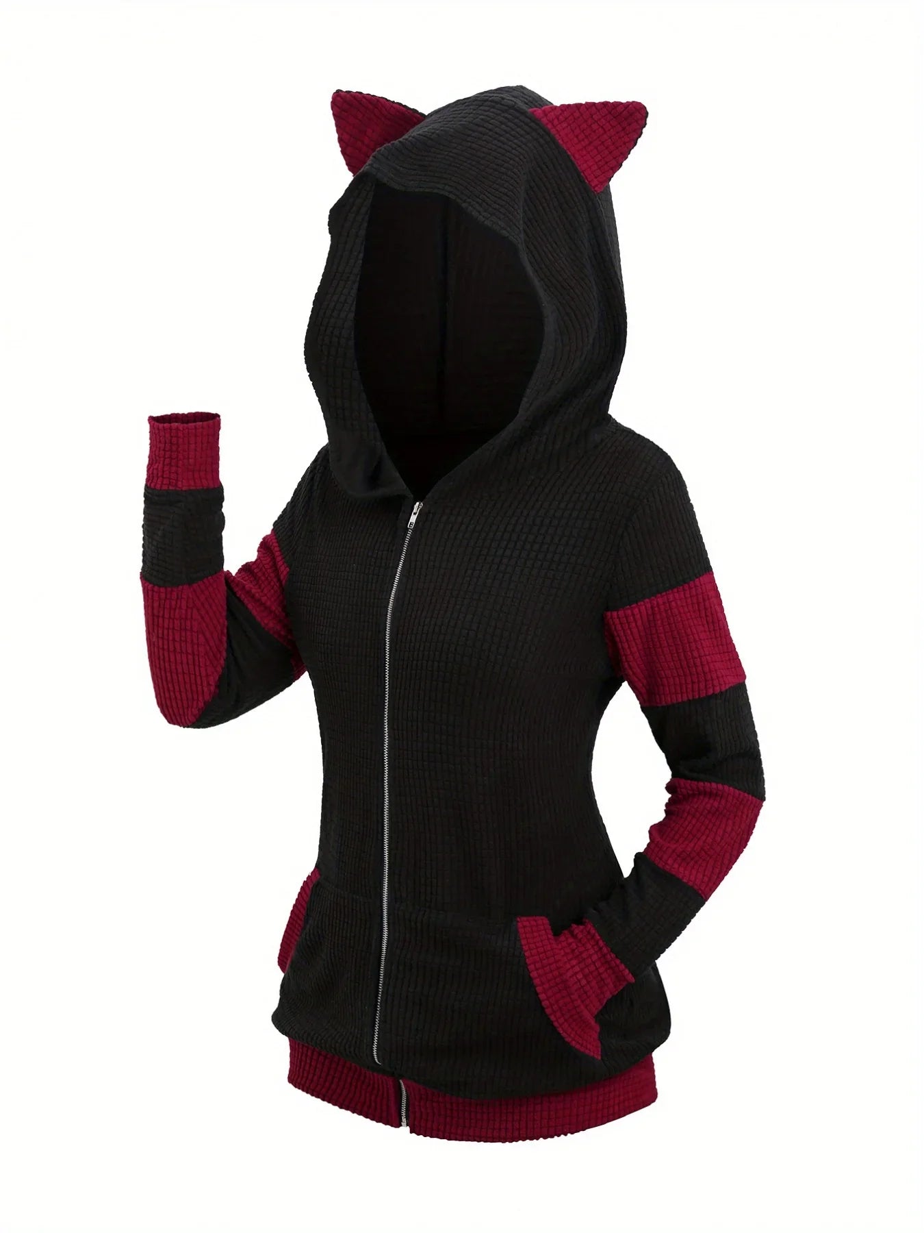 The Aspen Colorblock Ear Hoodie from the Lavishly Me Edit at Lavishly Me