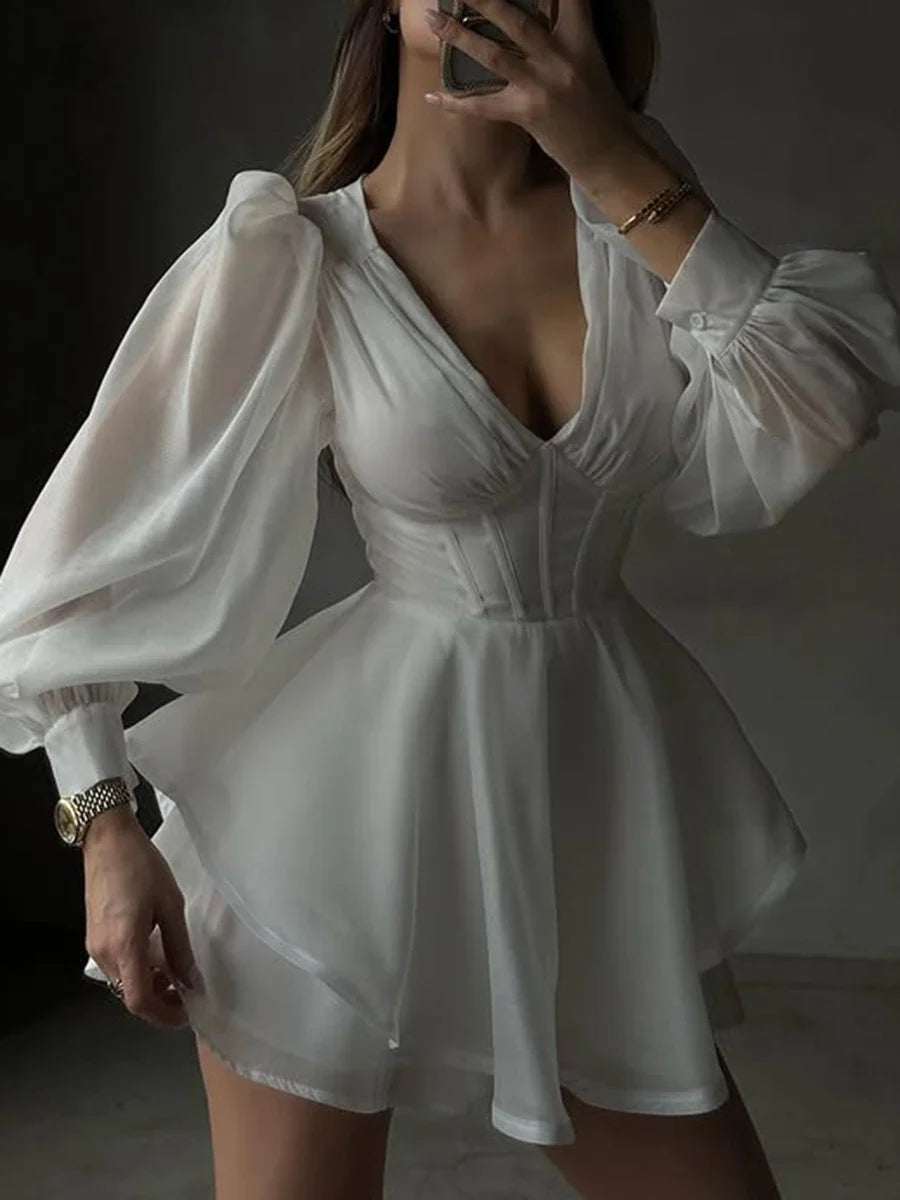 The Valencia Deep-V Dress from the Lavishly Me Edit at Lavishly Me