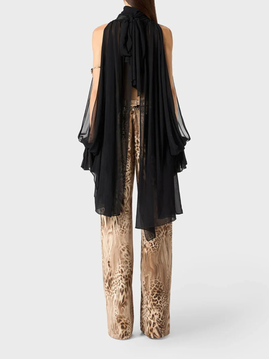 The Sable Minimalist Off-Shoulder Blouse from the After Dark at Lavishly Me