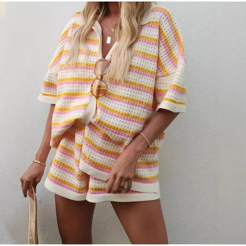 The Côte d’Azur Knit Set from the Everyday Luxe at Lavishly Me