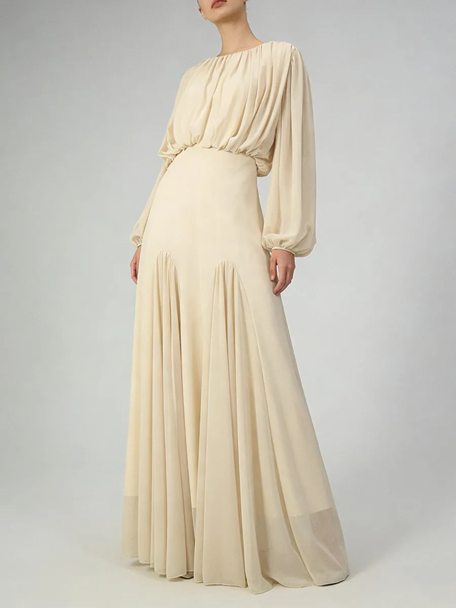 The Aurelia Draped Midi Dress from the Lavishly Me Edit at Lavishly Me