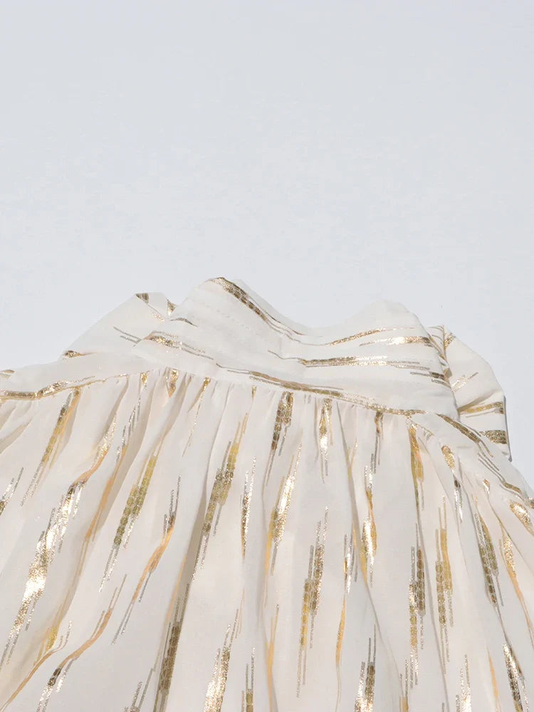 The Celeste Feather-Trim Blouse from the Lavishly Me Edit at Lavishly Me