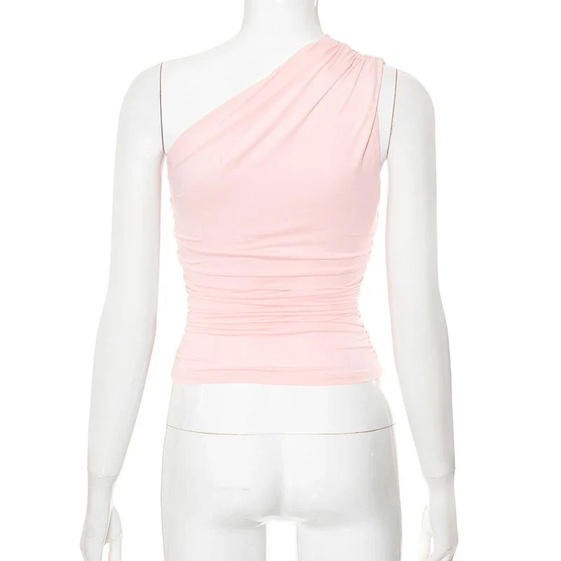 The Sienna One-Shoulder Tank from the Lavishly Me Edit at Lavishly Me