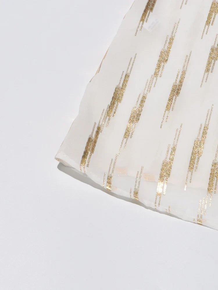 The Celeste Feather-Trim Blouse from the Lavishly Me Edit at Lavishly Me