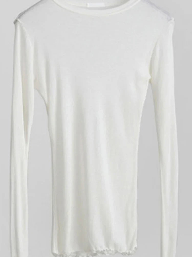 The Élan Sheer Long-Sleeve Tee from the After Dark at Lavishly Me