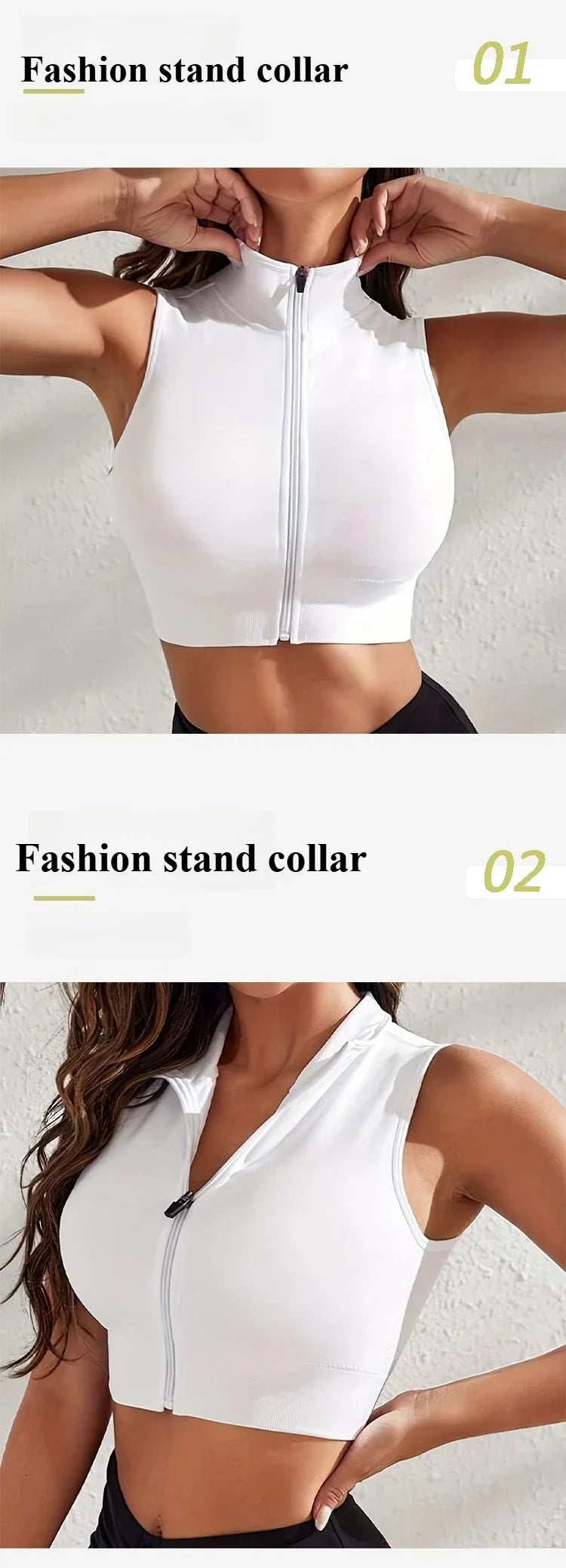 The Luxe Motion Zip Tank from the Lavishly Me Edit at Lavishly Me
