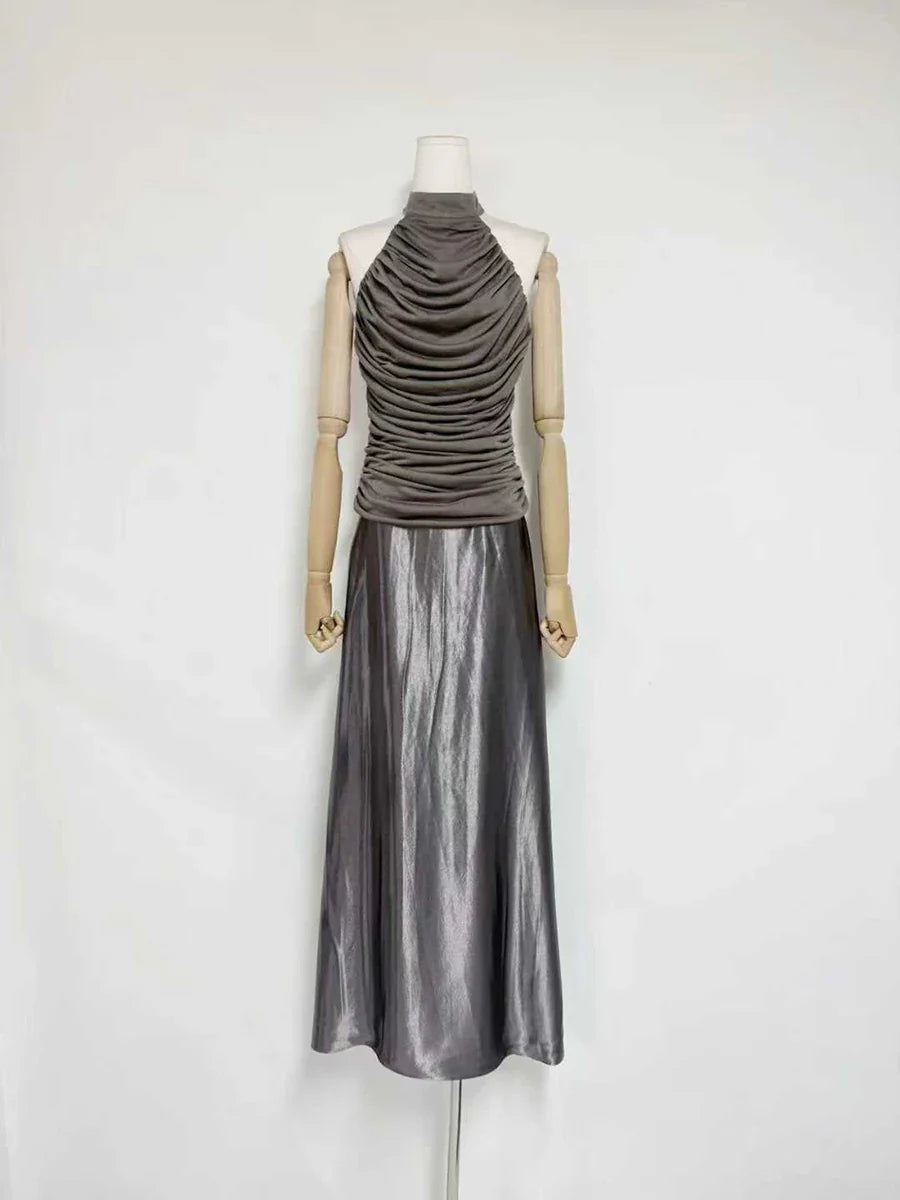 The Celeste Backless Gown