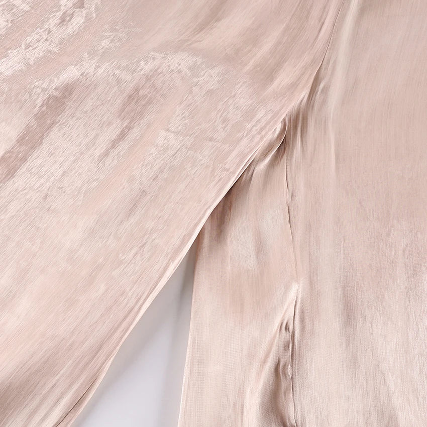 The Blush Pleated Balloon Trousers from the Boss Energy at Lavishly Me