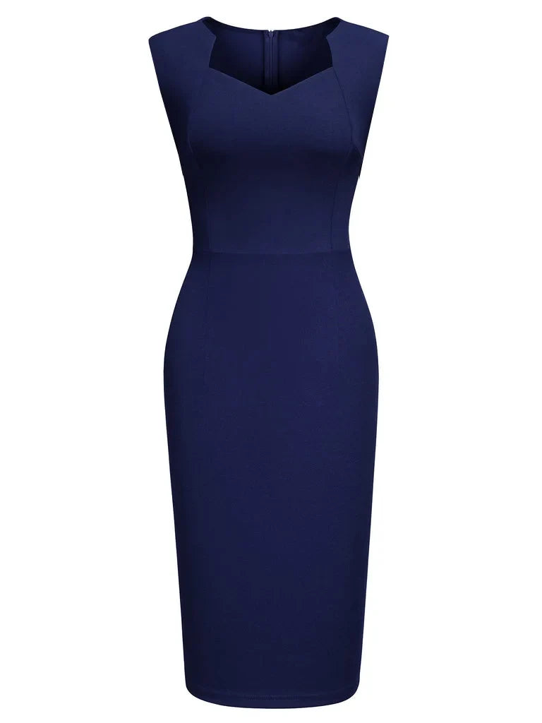 The Portia Square-Neck Sheath Dress from the Lavishly Me Edit at Lavishly Me