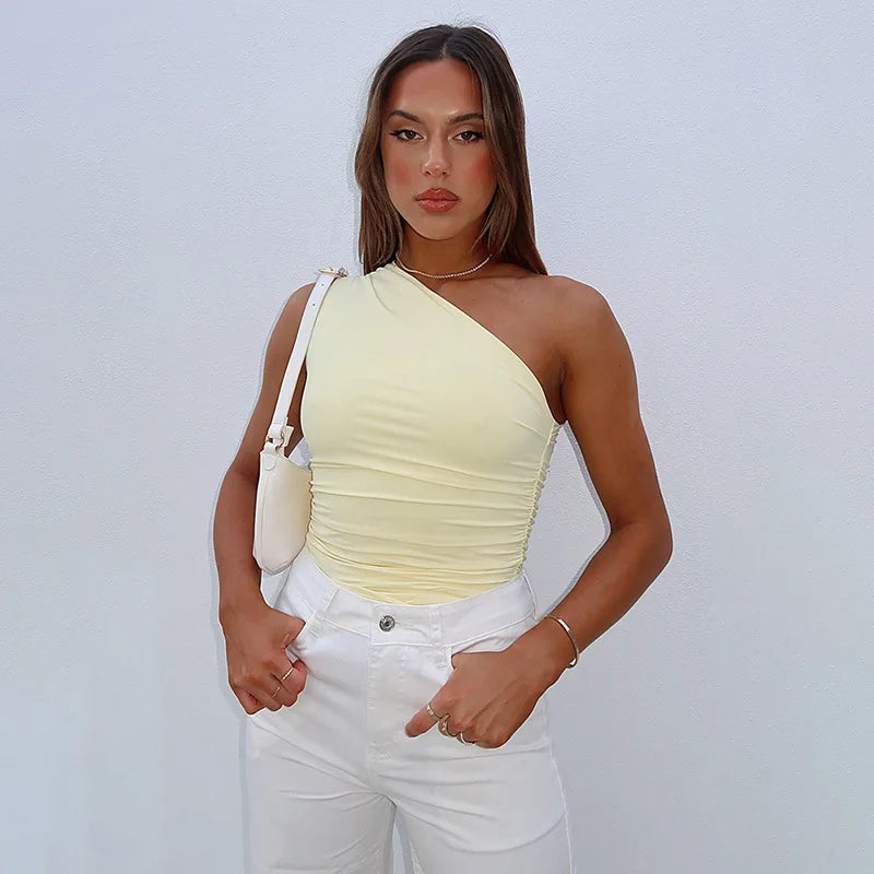 The Sienna One-Shoulder Tank from the Lavishly Me Edit at Lavishly Me